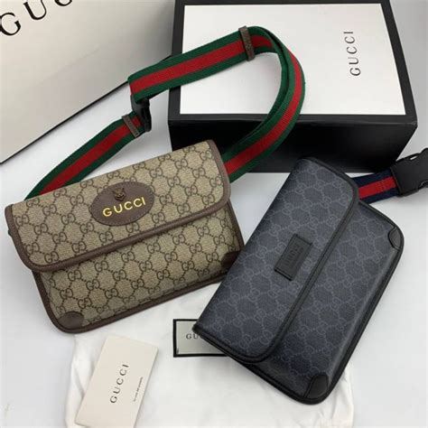 กระเป๋าคาดอกผู้ชาย gucci แท้|ถุงคาดอก.